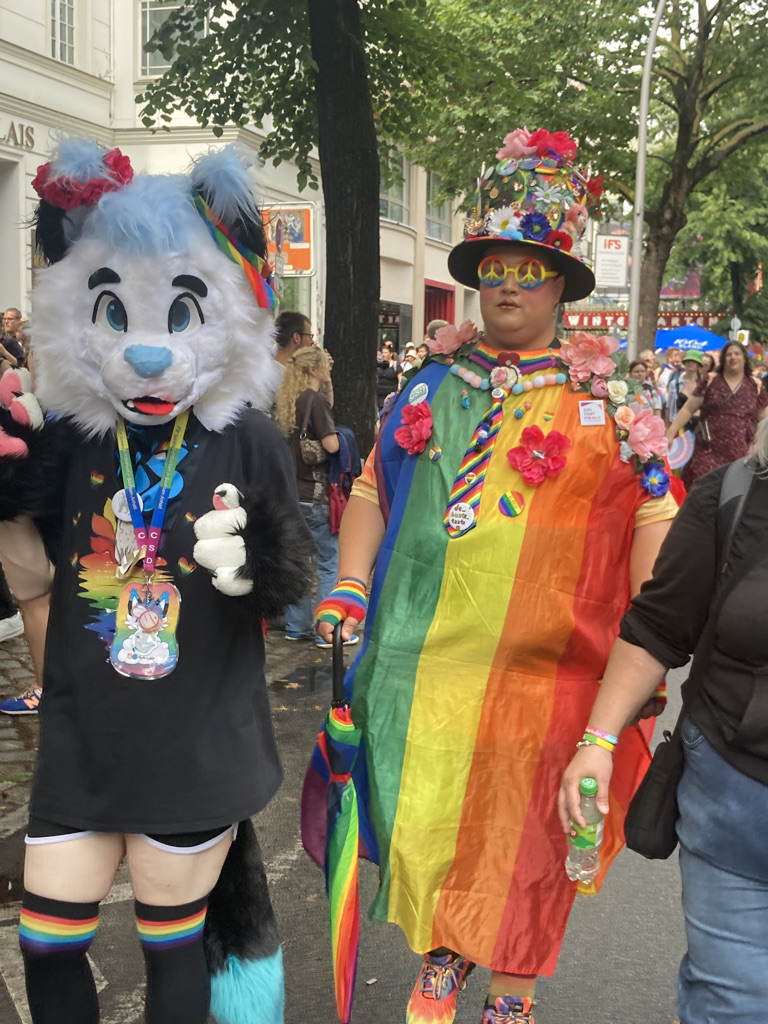 The Spirited yet Damp 2024 Berlin CSD